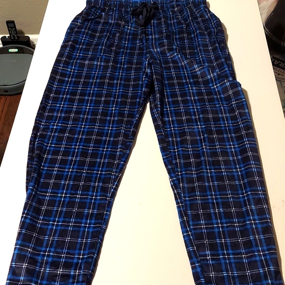 Soft Touch Fleece Sleep Pants, size M, 100% polyester, elastic waist &drawstring - Picture 1 of 3
